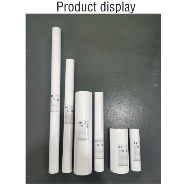 5 Microns 20 Inch Sediment Melt Blown pp Filter Cartridge Sediment Water Cartridges PP Spun Filters