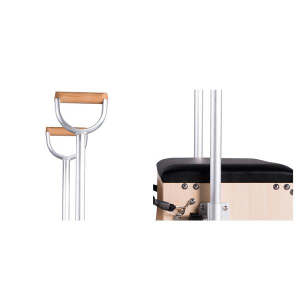 Gericon Best quality pilates reformer wooden combo chair with wooden base