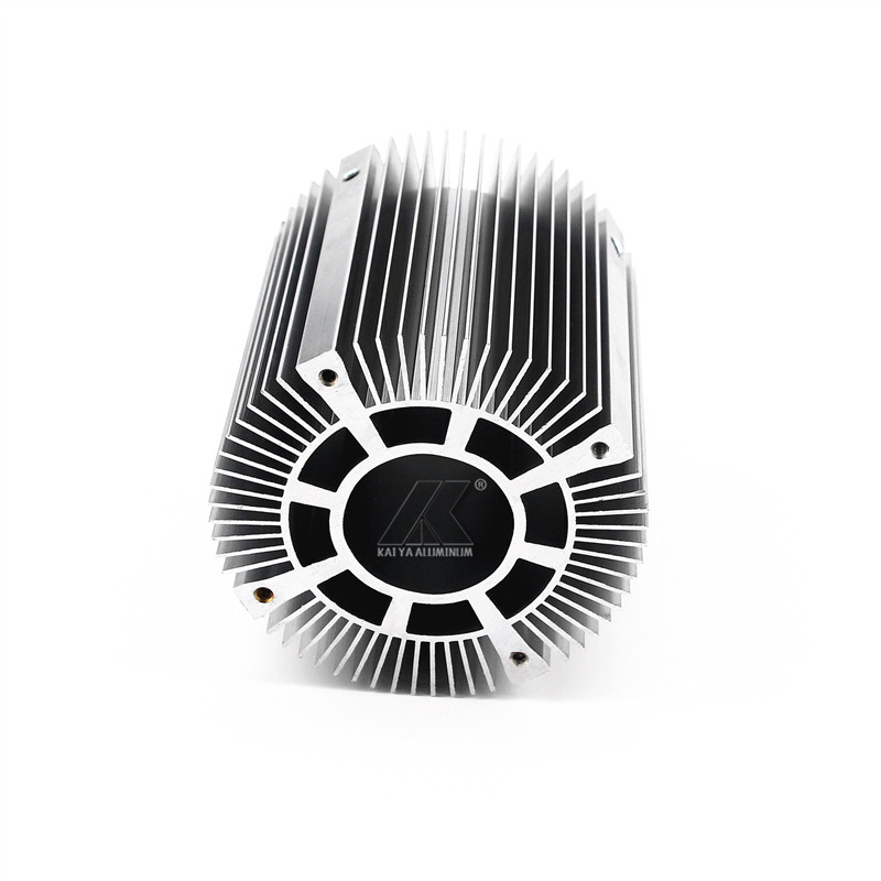 профили штранг-прессования Heatsink 1mm анодируя алюминиевые пудрят покрывать