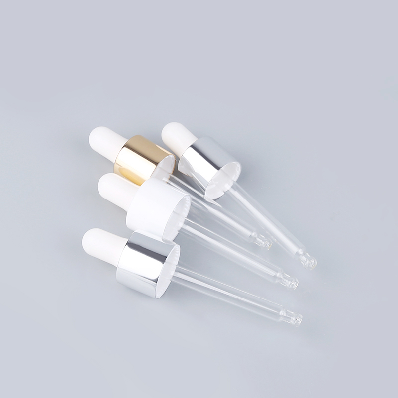 18/410 20/410 Cosmetic Glass Dropper Round For essential oil