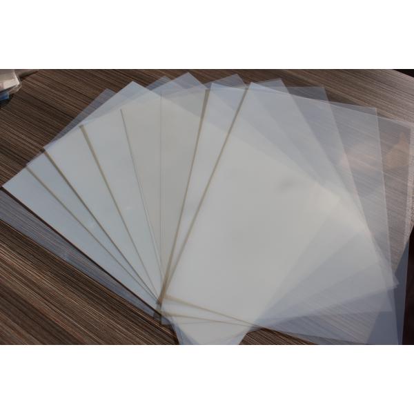 PET 5 Mil Milky White Polyester Clear Inkjet Film
