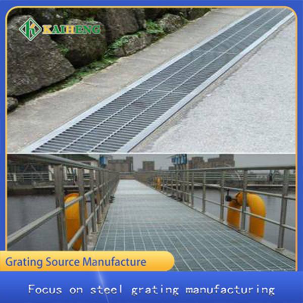 Anti Corrosion Steel Grating Cover Metal Garage Drain Covers