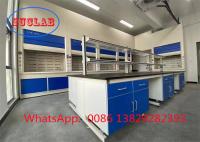 Durable Steel Wood Chemistry Lab Workstation Manufacturer with C frame and DTC105 DEG Hinges
