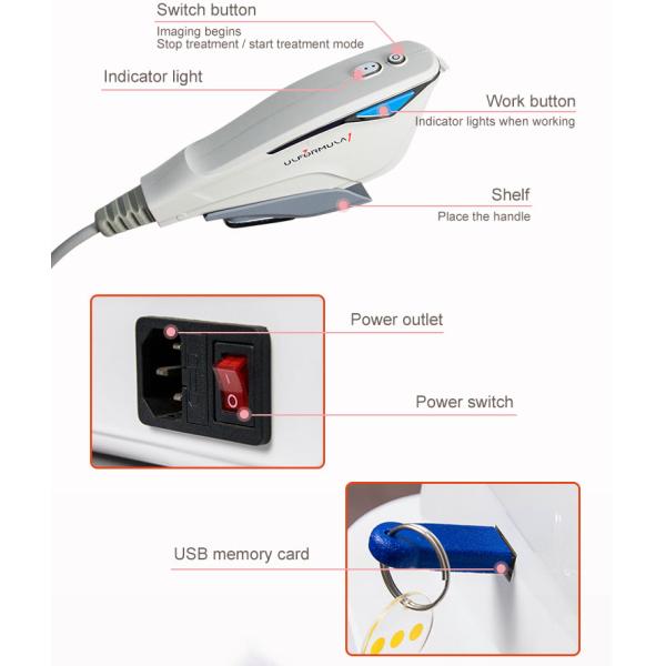 Анти- старея съемки портативной машинки 10000 машины подниматься стороны Hifu красоты