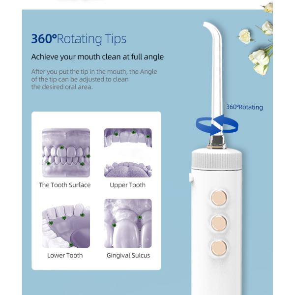 Nicefeel извлекает тип зубоврачебной зубочистки Flosser воды Countertop твердых частиц