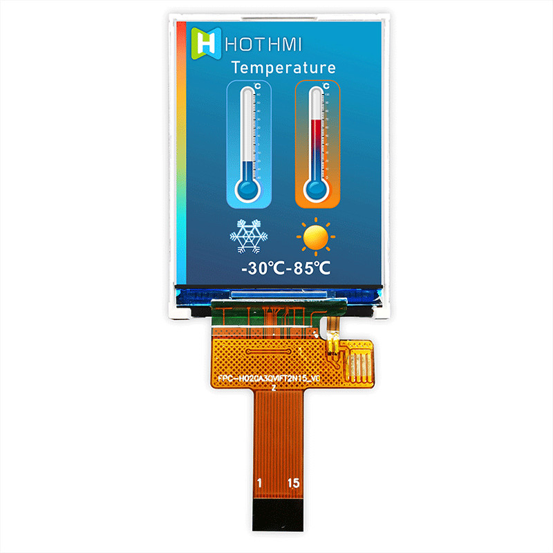 2 дисплей IPS TFT LCD дюйма, дисплей LCD температуры 240x320