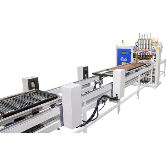 6 главных сварочных аппаратов автоматной сварки конденсатора холодильника для производственной линии конденсатора