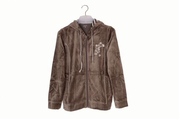 Velour Fashionable Jogging Suits Womens 80% Cotton 20% Polyester