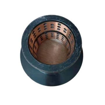 Excavator Lubricated Oil Groove Bushing , 40Cr Steel Bushing Sleeve