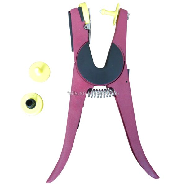 Durable Ear Tag Applicator Pliers Suitable for Cattle Sheep Pig Cow Goat Livestock Ear Tagger Metal Tool
