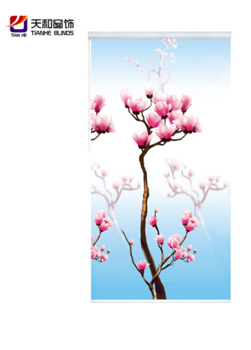Digital printed window shades,sunscreen roller blind,new design printed roller blinds  3D roller blinds fabric  shutters