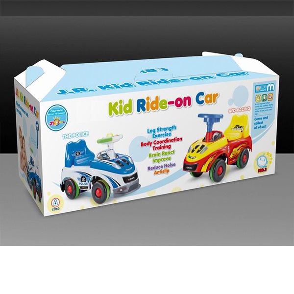 Kids Toddler Plastic Ride On Car Push Baby Walker With Backrest Non - Toxic