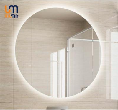 ETL cETL CE RoHS Certificado Espelho LED iluminado com luz de fundo para decoração personalizada de hotéis / casas