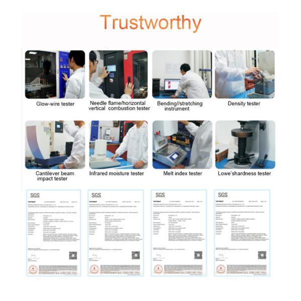 30% Glass Fiber Reinforced Polyetherimide PEI Rod High Temperature Resistance