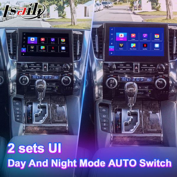 Lsailt Android Carplay Video Interface for 2019 -2023 Toyota Alphard Vellfire JBL High Version