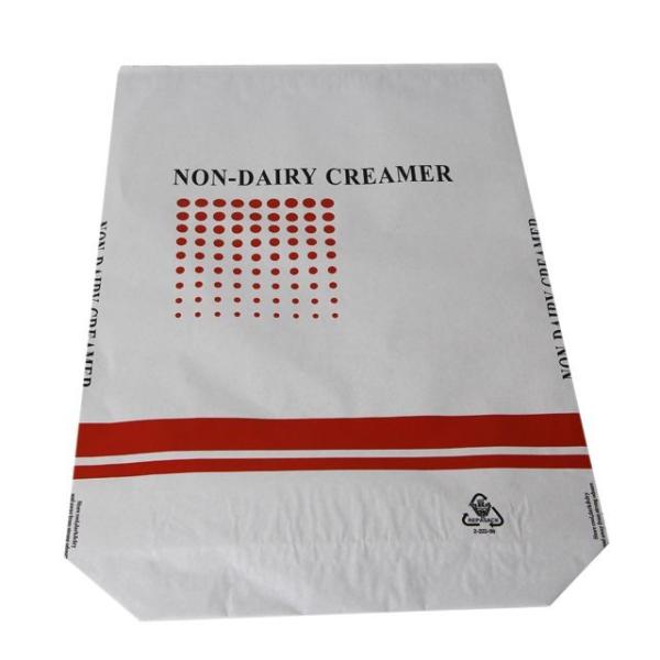 Pasted Packaging 3 Layers 25kg 50kg Kraft Heat Seal Bags Customized