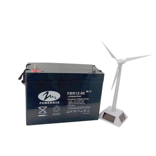 Free Maintenance Gel High Capacity Deep Cycle 12v Battery 55.6Ah 79Ah 214mm