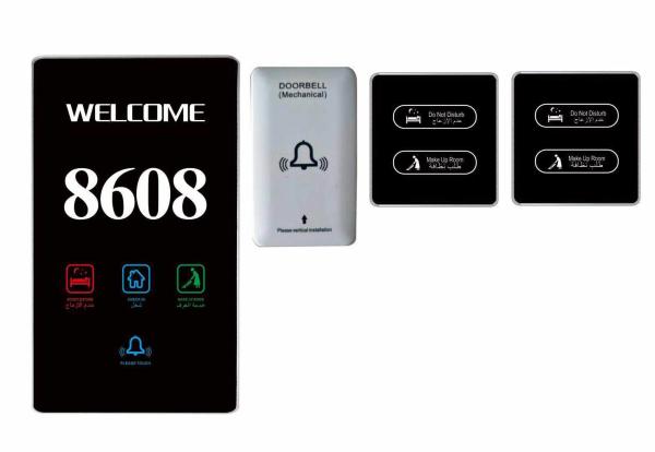 Electronic Door Number Hotel Door Plate Door Bell Touch Switch Manufacturer From CHINA