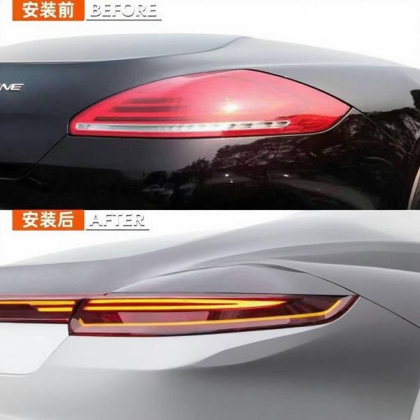 For Porsche Panamera 970.1/970.2 LED Tail Lights Upgrade 971 Style Light-Emitting Diode Rear Trunk for 10-18 Models