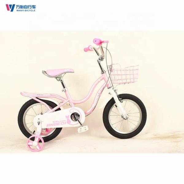 Criança personalizada 5 anos de idade bicicleta aço 14/16 polegadas rosa bicicleta meninas bicicleta