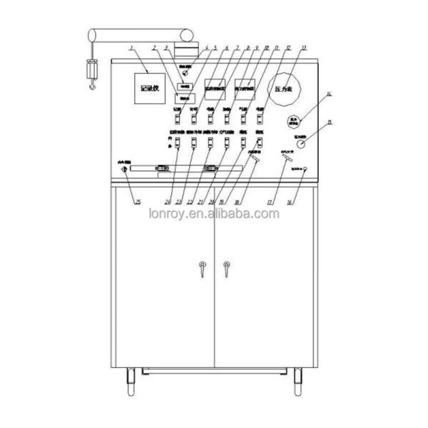 Cement High Temperature and High Pressure Consistometer High-temperature High-pressure Thickening Instrument Consistency