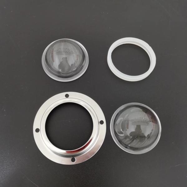 50Mm conduziu a lente de vidro, lâmpada da estrada/módulo conduzido da luz de rua com suporte do metal