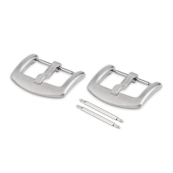 304l 316l Stainless Steel Watch Buckle Brushed Finish 16 18 20 22 24 26mm