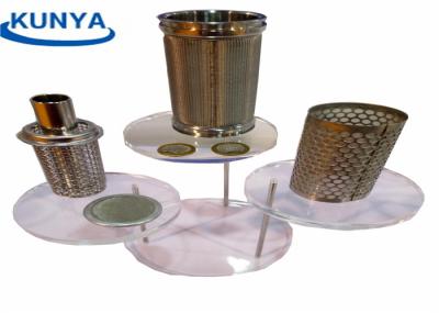Elemento de filtro de aço inoxidável arquitetónico Mesh Baskets de 904L Inconel
