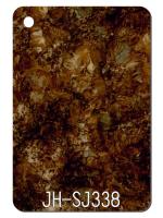 Folha acrílica marmoreada 4x8ft amigável de Eco para a iluminação da decoração do hotel