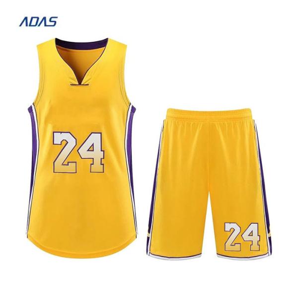 Sublimated Print Reversibale Basketball Wear Jersey PP Spray Customized