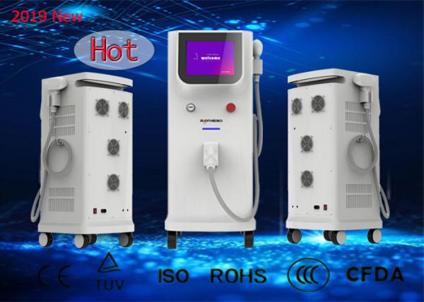 808 - 810 nm Diode Laser Removal Hair Machine With Non Channel Handle