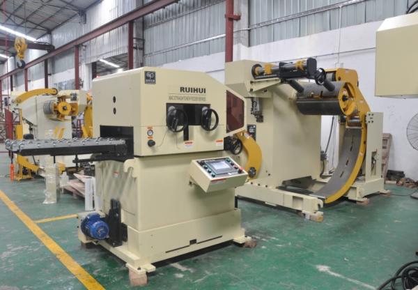 Nc Servo Sheet Metal Steel Coil Feeder Straightener For Pressing Machine