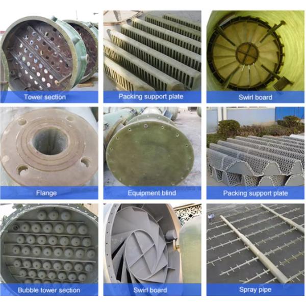 Самый продаваемый охрана окружающей среды промышленности дымоход обезсерживание стекловолокно ФРП очистка абсорбционная башня