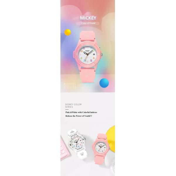 Дозор мультфильма Дисней 34mm для детей детей 3BAR японских Movt делает водостойким