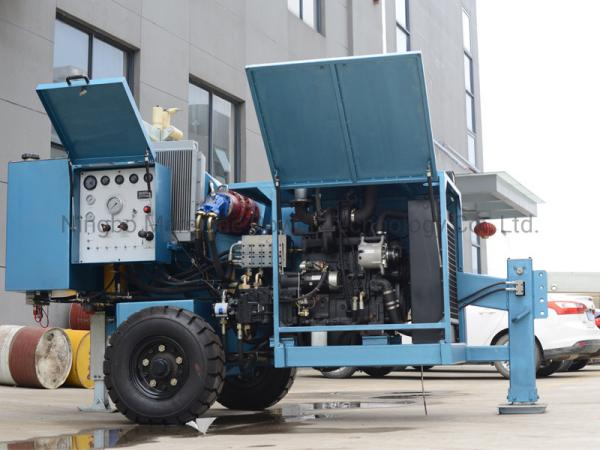 40 kn Tensor hidráulico de puxador para enrolamento de linhas aéreas de transmissão