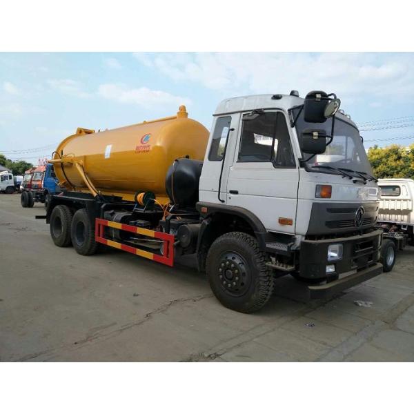 16 Tons 210hp Waste Management Trash Truck , Vacuum Sewage Suction Truck