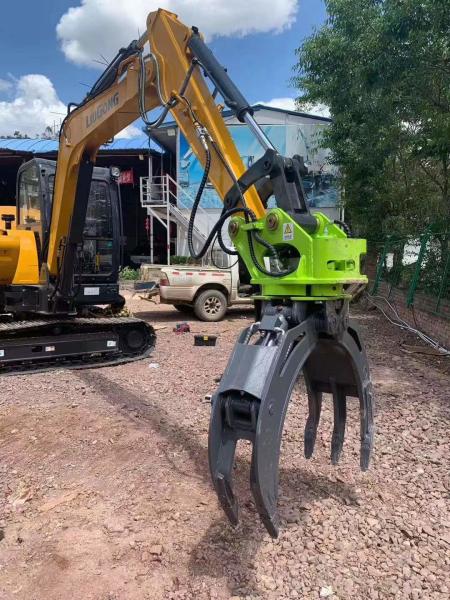 Excavadora Rodoviária Hidráulica Grelhas de Tronco para CAT320 PC200