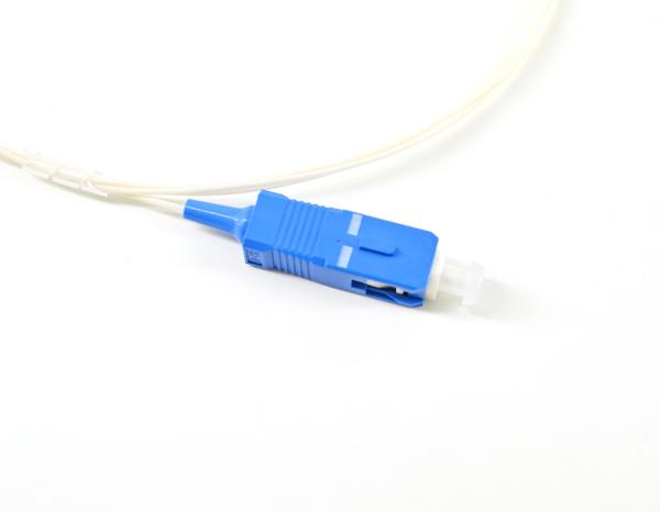 Simplex Single Mode Fiber Optic Patch Cable SCPC - SCPC Low Insertion Loss