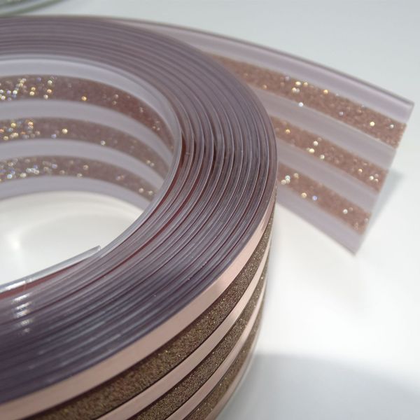 Furniture Accessories Decorative Straps Edge Webbing Sofa Hardware Stripe PVC Upholstery Stripes
