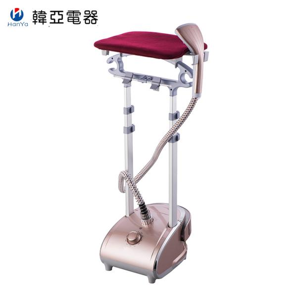 Laundry Vertical Garment Steamer Rapid Heat Up With 2 Pcs Three Section Pole