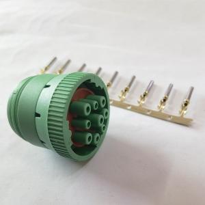 Conector fêmea verde de Deutsch J1939, conector automotivo de 9 Pin OBD