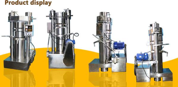60MPa High Pressure Sesame Oil Press Machine / Cold Press Oil Extraction Machine