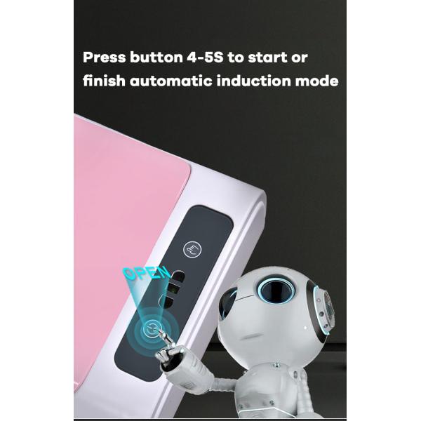 Plastic Automatic Touchless Smart Trash Can Sensor Waste Bin for Home and Institution