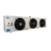 gás da aleta de 12mm para degelar o tipo mais frio do DD da unidade do evaporador do refrigerador de ar da sala fria