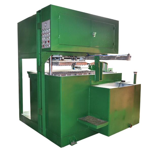Ovo Tray Carton Making Machine Pulp do jornal que molda 4000*2000*1800mm