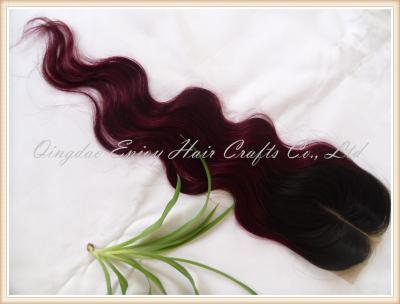 Silk top closure 4''x4'' peruvian virgin hair natural color /99j,body wave 10''-24''