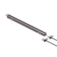 A2Q06 Luz de banda iluminada diagonal recortada PC aleación de aluminio SMD2219 cuentas 5W/7.5W DC12V/24V para corte a longitud