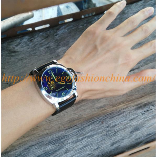 Top Brand WINNER Mechanical Movement Classic Watch Genuine Leather Strap Fashion Men Watch