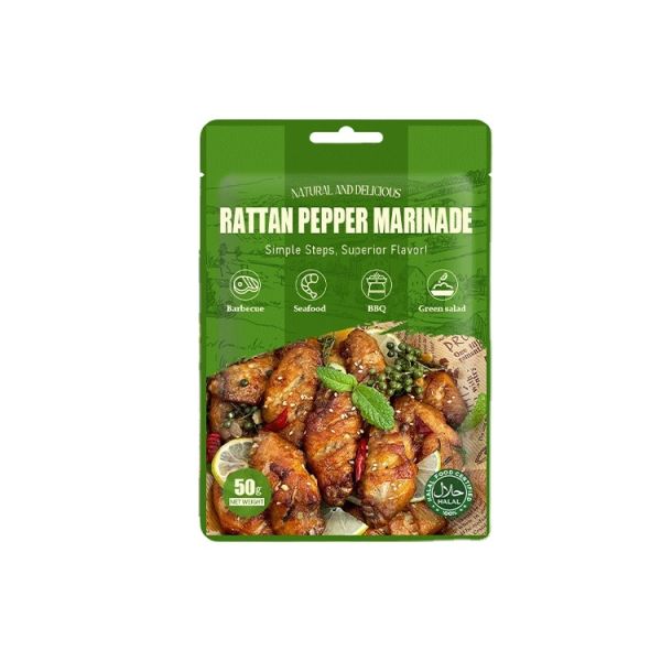 McSino Chinese Factory Blended Dried Seasoning Powder Peppery Spicy Marinade for Grilled Meat Rattan Mixed Spices Seasonings