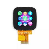 Display IPS LCD TFT de 1,54 polegadas, módulo LCD do painel touchscreen 240 x 240